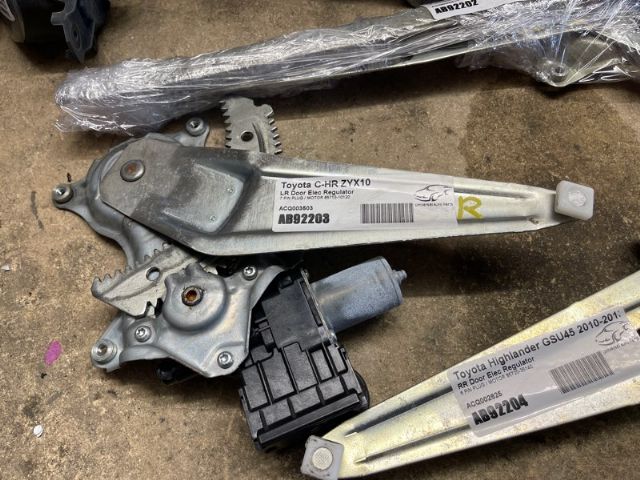 Toyota C-HR ZYX10 LR Door Elec Regulator